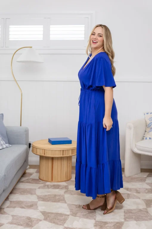 Bonnie Maxi Dress in Royal Blue