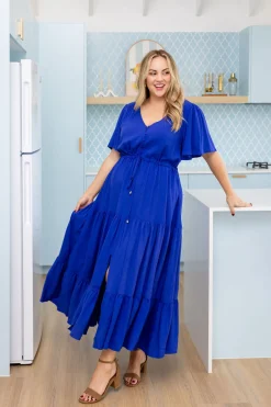 Bonnie Maxi Dress in Royal Blue