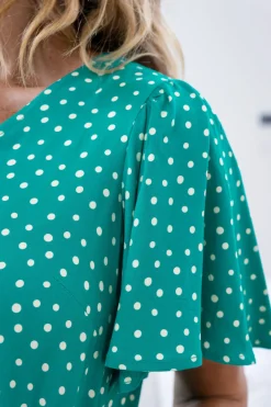 Brianna Dress in Green