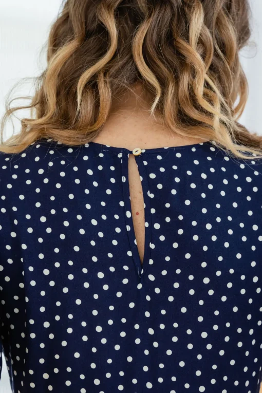 Brianna Dress in Navy