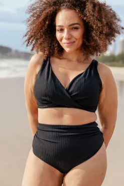Burleigh Bikini Top in Black