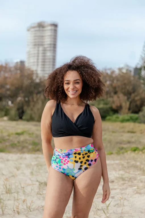 Burleigh Bikini Top in Black
