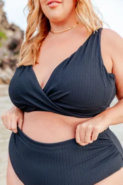 Burleigh Bikini Top in Black