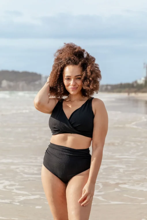 Burleigh Bikini Top in Black