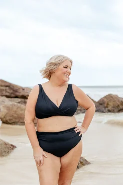 Burleigh Bikini Top in Black