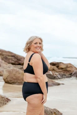 Burleigh Bikini Top in Black