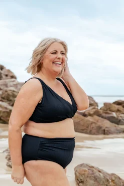 Burleigh Bikini Top in Black