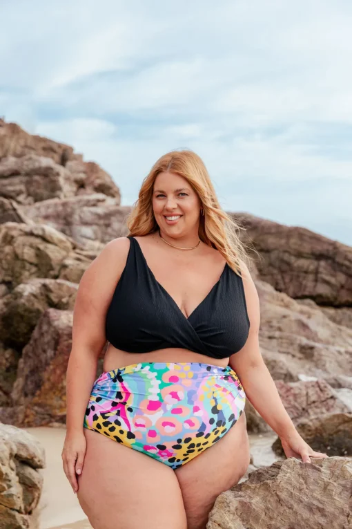 Burleigh Bikini Top in Black