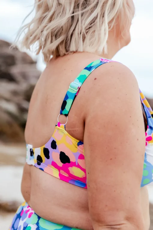 Burleigh Bikini Top in Kasey Swim by Kasey Rainbow