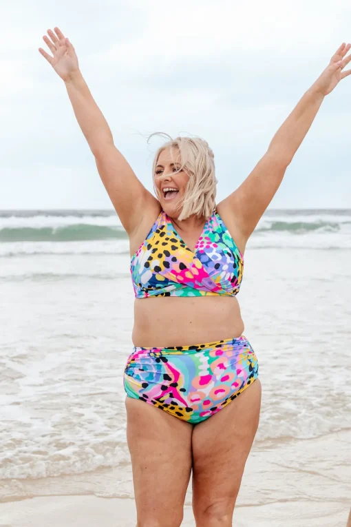 Burleigh Bikini Top in Kasey Swim by Kasey Rainbow