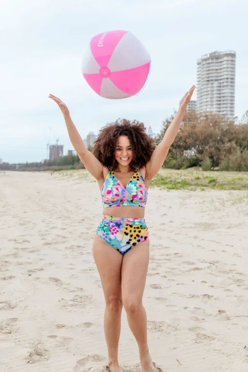 Burleigh Bikini Top in Kasey Swim by Kasey Rainbow