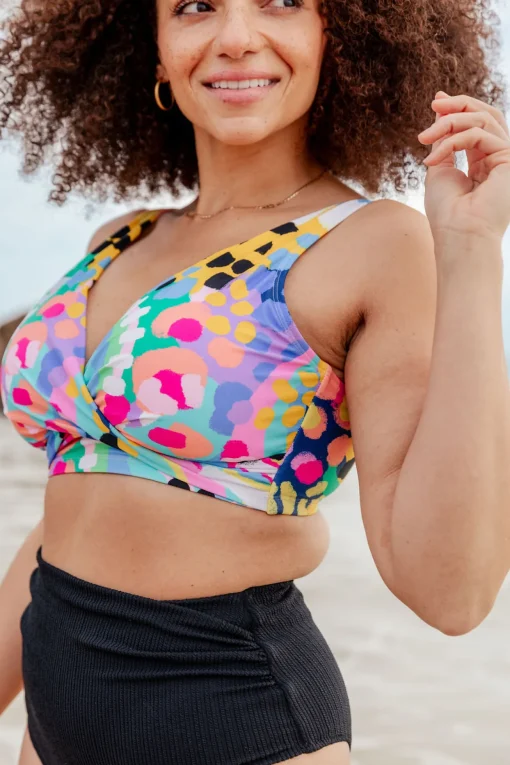 Burleigh Bikini Top in Kasey Swim by Kasey Rainbow