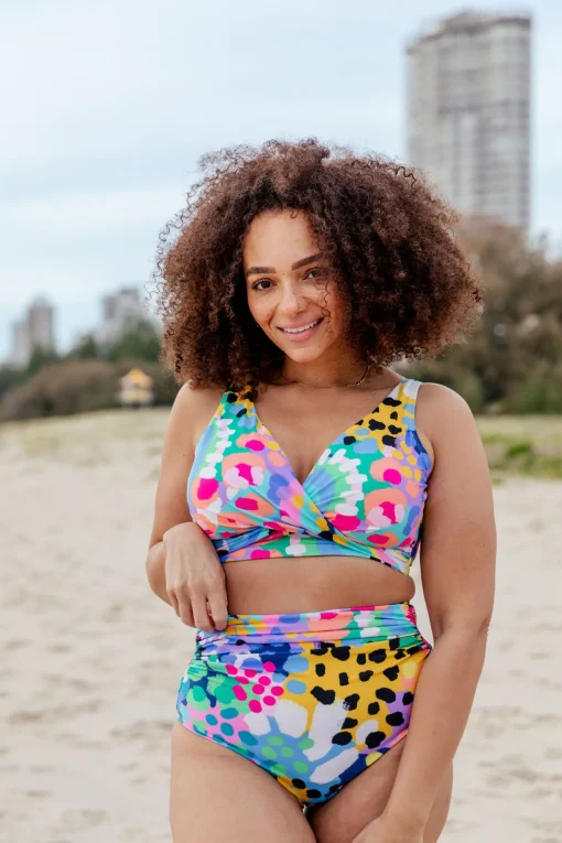 Burleigh Bikini Top in Kasey Swim by Kasey Rainbow