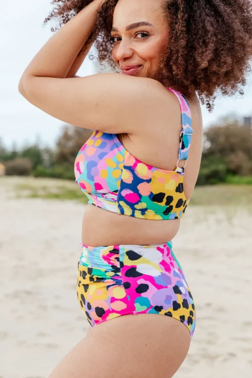 Burleigh Bikini Top in Kasey Swim by Kasey Rainbow