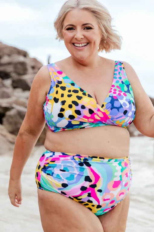 Burleigh Bikini Top in Kasey Swim by Kasey Rainbow