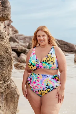 Burleigh Bikini Top in Kasey Swim by Kasey Rainbow