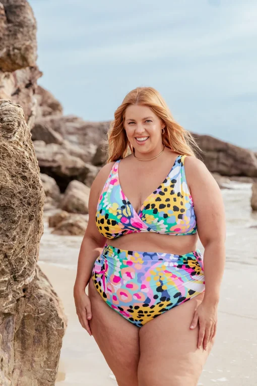 Burleigh Bikini Top in Kasey Swim by Kasey Rainbow