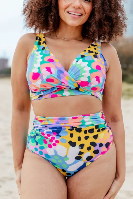 Burleigh Bikini Top in Kasey Swim by Kasey Rainbow