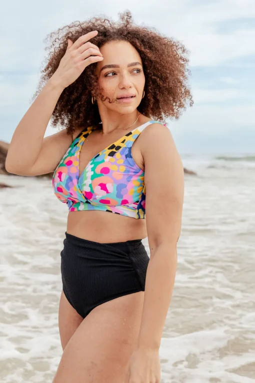 Burleigh Bikini Top in Kasey Swim by Kasey Rainbow