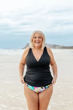 Burleigh Tankini Top in Black