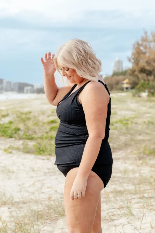 Burleigh Tankini Top in Black