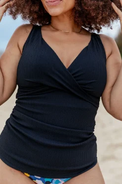 Burleigh Tankini Top in Black
