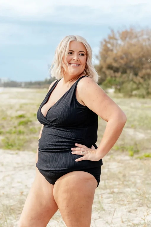 Burleigh Tankini Top in Black