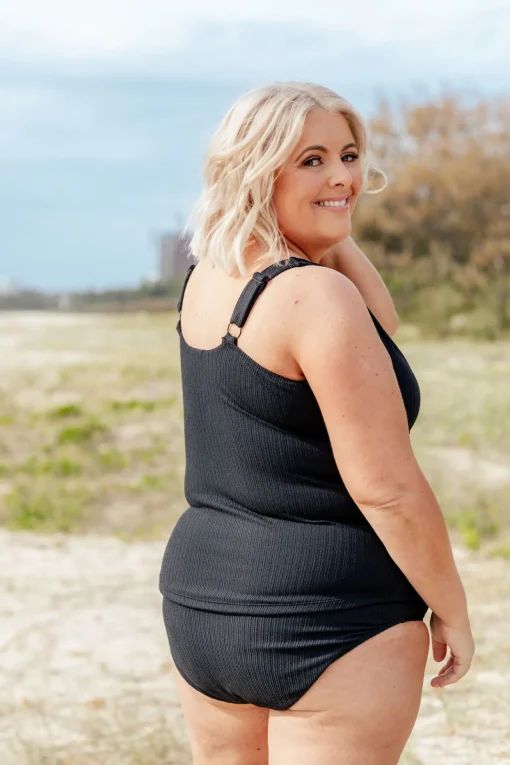 Burleigh Tankini Top in Black