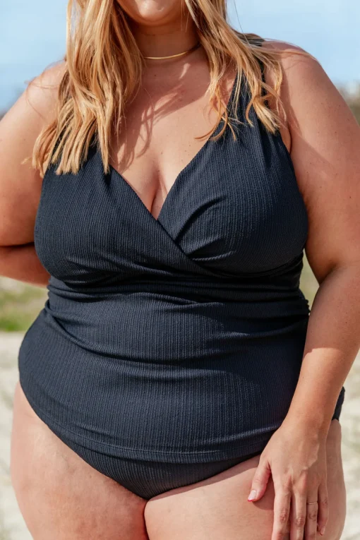Burleigh Tankini Top in Black