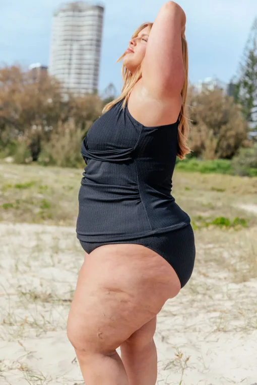 Burleigh Tankini Top in Black