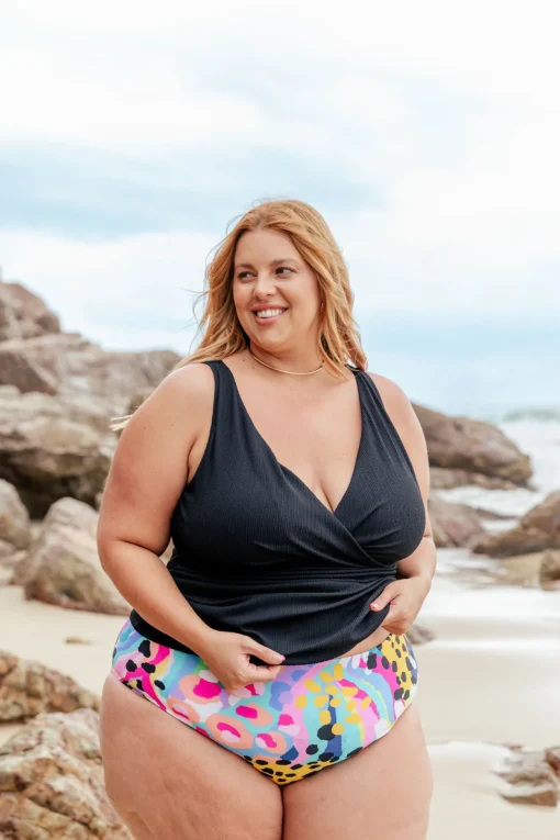 Burleigh Tankini Top in Black