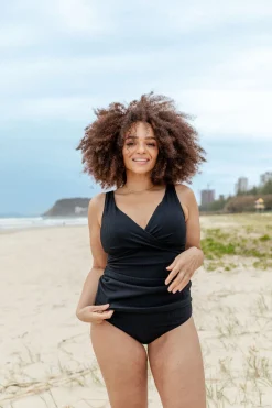 Burleigh Tankini Top in Black