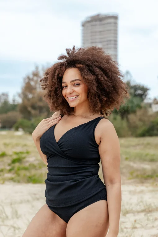 Burleigh Tankini Top in Black