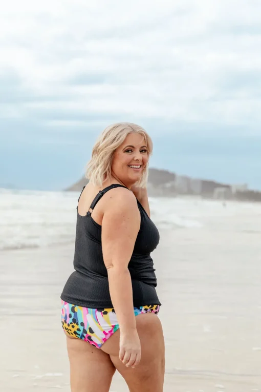 Burleigh Tankini Top in Black