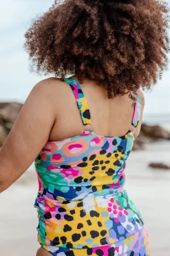 Burleigh Tankini Top in Kasey Swim by Kasey Rainbow