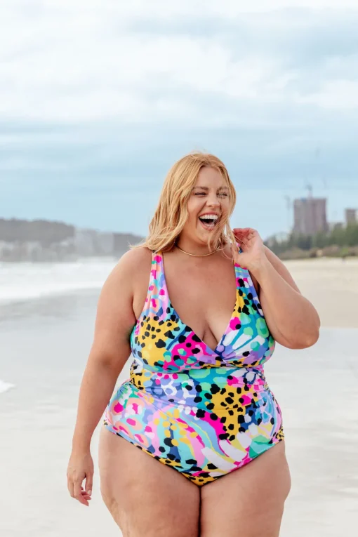 Burleigh Tankini Top in Kasey Swim by Kasey Rainbow