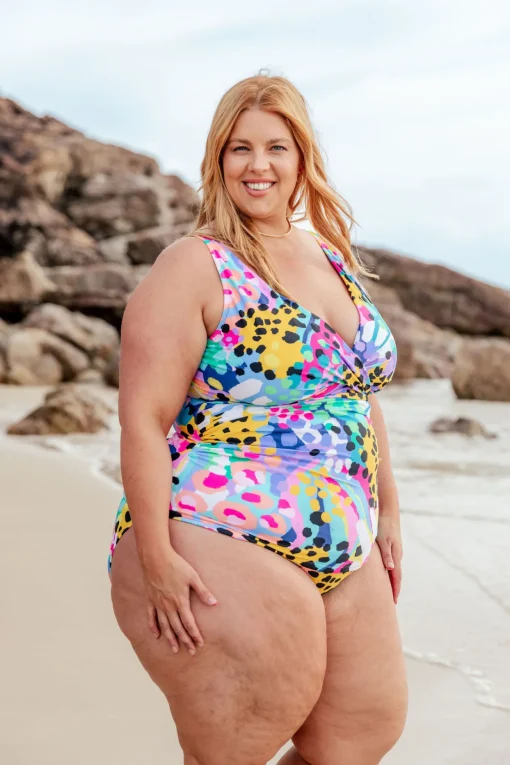 Burleigh Tankini Top in Kasey Swim by Kasey Rainbow