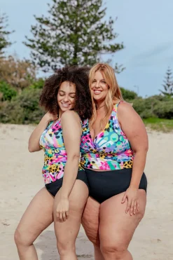 Burleigh Tankini Top in Kasey Swim by Kasey Rainbow