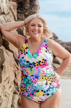 Burleigh Tankini Top in Kasey Swim by Kasey Rainbow