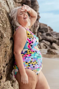 Burleigh Tankini Top in Kasey Swim by Kasey Rainbow