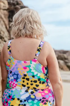 Burleigh Tankini Top in Kasey Swim by Kasey Rainbow