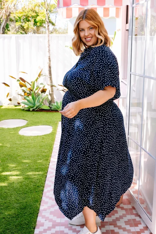 Cameron Dress in Navy