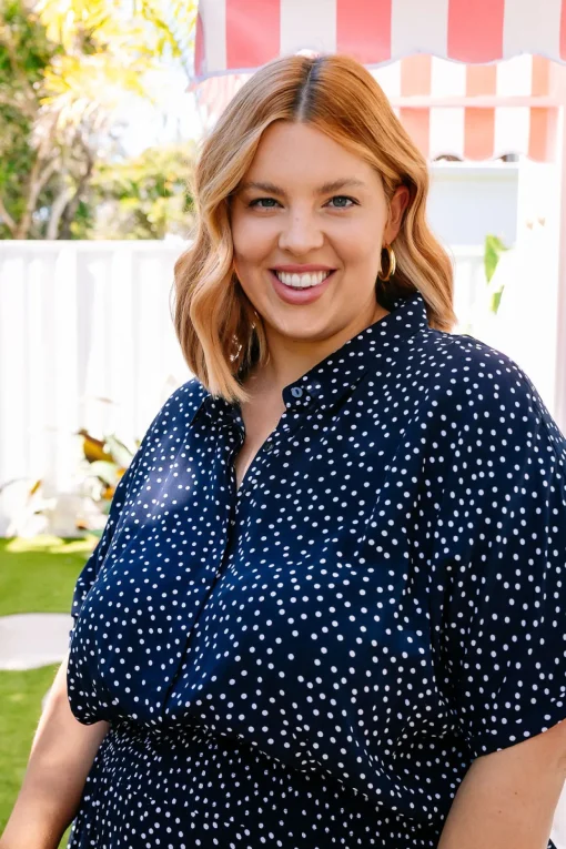 Cameron Dress in Navy