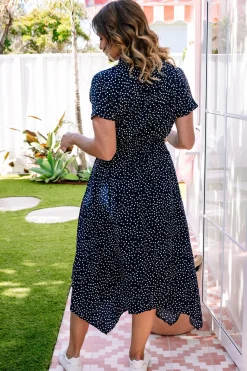 Cameron Dress in Navy