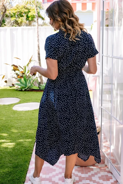 Cameron Dress in Navy