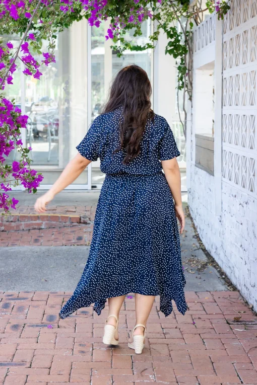 Cameron Dress in Navy