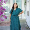 Cameron Dress in Teal