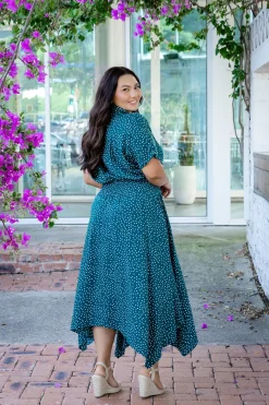 Cameron Dress in Teal