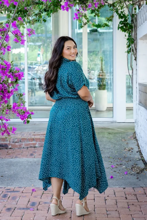 Cameron Dress in Teal
