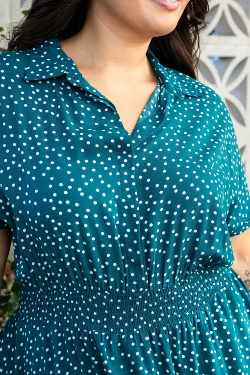 Cameron Dress in Teal